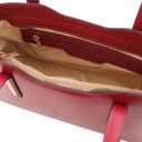 Olimpia Shopper Tasche aus Leder - Klein Rot TL141591