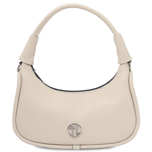 Michelle Bolso a Mano en Piel - Misura Pequeña Beige TL142478