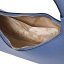 Michelle Leather Handbag - Small Size Blue TL142478