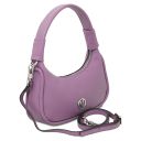 Michelle Leather Handbag - Small Size Lilac TL142478
