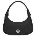 Michelle Leather Handbag - Small Size Black TL142478