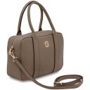 Stephany Sac Cabas en Cuir Taupe foncé TL142439