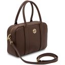 Stephany Borsa a Mano in Pelle Caffè TL142439