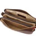 Sia Soft Leather Clutch Coffee TL142479