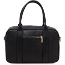 Maiorca Leather Handbag and zip Around Leather Wallet Black TL142486