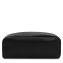 Djerba Mochila en Piel Suave y Cartera en Piel con Cremallera en el Contorno Negro TL142488