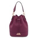 TL Bag Leather Bucket bag Bordeaux TL142146