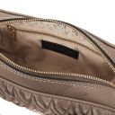 Chantilly Bolso a Mano en Piel Marrón topo oscuro TL142480