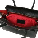 Origami Bolso en Piel Negro TL142466