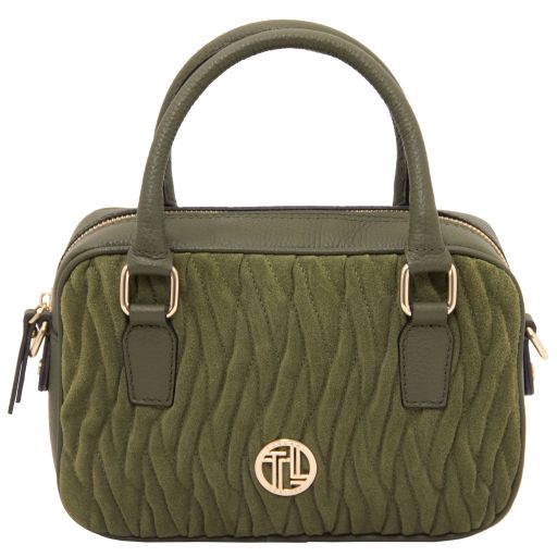 Chantilly Leather Handbag Forest Green TL142480