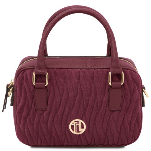Chantilly Bolso a Mano en Piel Bordeaux TL142480
