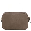 Chantilly Leather Shoulder bag Dark Taupe TL142490