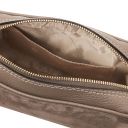 Chantilly Leather Shoulder bag Темный серо-коричневый TL142490