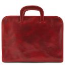 Sorrento Portafolio en Piel Rojo TL141022