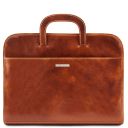 Sorrento Portafolio en Piel Miel TL141022
