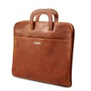 Sorrento Document Leather Briefcase Honey TL141022