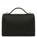 Scrigno Bolso a Mano en Piel Morbida Negro TL142484