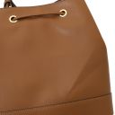 Minerva Sac Secchiello Pour Femme en Cuir Cognac TL141576