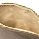 Vera Trousse de Toilette en Cuir Souple Taupe foncé TL142438