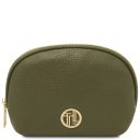 Vera Soft Leather Toiletry Case Forest Green TL142438