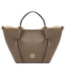 Legame Leather Shopping bag - Large Size Темный серо-коричневый TL142481