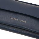 Urania Portefeuille/supporte Pour Téléphone en Cuir Avec Bandoulière Bleu foncé TL140483
