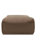 Prisma Mochila en Piel Suave Marrón topo oscuro TL142483