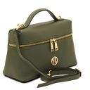 Scrigno Soft Leather Duffle bag Forest Green TL142484
