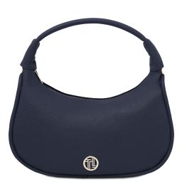 Michelle Beuteltasche aus Leder Dunkelblau TL142477