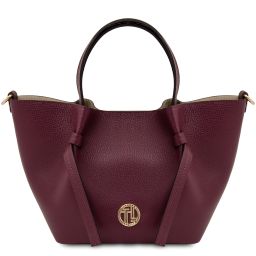 Legame Borsa a Mano in Pelle - Misura Piccola Bordeaux TL142482