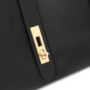 Soave Borsa a Mano in Pelle Morbida Nero TL142489