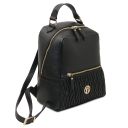 Chantilly Mochila en Piel Suave Negro TL142492