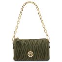 Chantilly Mini Bauletto in Pelle Verde Foresta TL142493