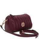 Chantilly Bolso Bowling Mini de Piel Bordeaux TL142493