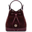 Minerva Borsa Secchiello in Pelle Bordeaux TL142476