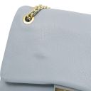 Elettra Soft Leather Shoulder bag Светло-голубой TL141646