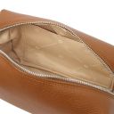 TL Bag Beauty Case in Pelle Morbida Cognac TL141036