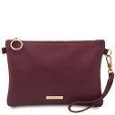 TL Bag Sac à Main en Cuir Souple Bordeaux TL142029