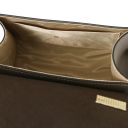 TL Bag Bolso a Mano en Piel Marrón topo oscuro TL142203