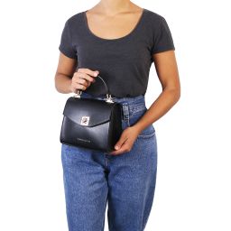 TL Bag Leather Handbag Темный серо-коричневый TL142203