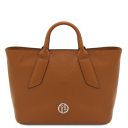 Viva Leather Handbag Cognac TL142498