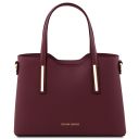 Olimpia Ledertasche aus Leder - Klein Bordeaux TL141521