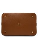 Minerva Bolso Cubo Secchiello en Piel Cognac TL142476