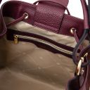 Minerva Bolso Cubo Secchiello en Piel Bordeaux TL142476