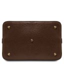 Minerva Beuteltasche aus Leder Kaffee TL142476