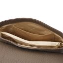 Sella Sac Bandoulière en Cuir Taupe foncé TL142506