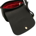 Sella Bolso con Badolera en Piel Negro TL142506