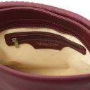 TL Bag Sac Bandoulière en Cuir Souple Bordeaux TL142087
