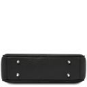 Cubetto Bolso con Badolera en Piel Negro TL142499