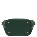 Glacette Borsa Secchiello in Pelle Scamosciata Verde Foresta TL142261